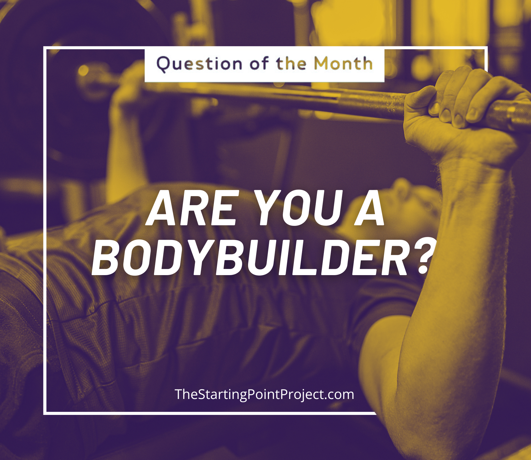 Are you a bodybuilder?