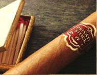 Cigar and matches